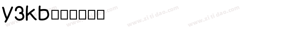y3kb字体转换