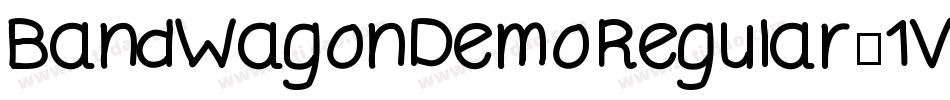 BandWagonDemoRegular-1VoZ字体转换
