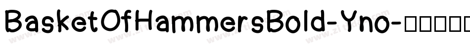 BasketOfHammersBold-Yno字体转换