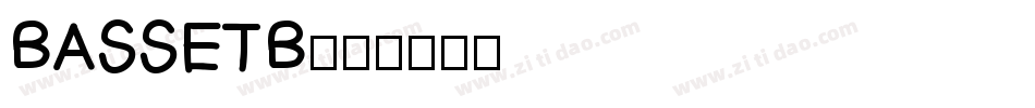 BASSETB字体转换