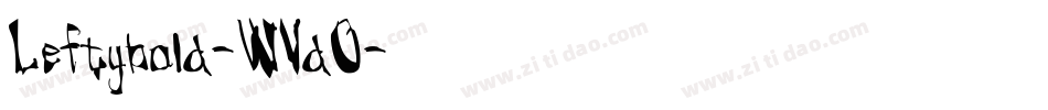 Leftybold-WVdO字体转换
