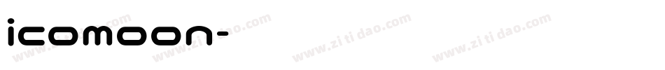icomoon字体转换