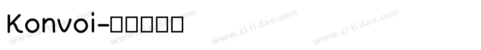 Konvoi字体转换