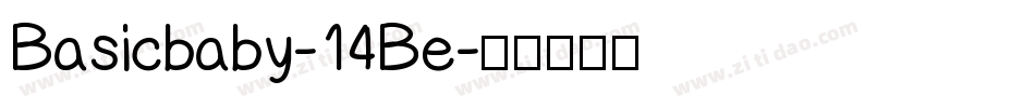 Basicbaby-14Be字体转换