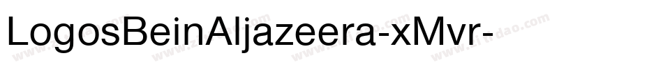 LogosBeinAljazeera-xMvr字体转换