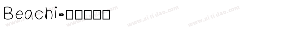 Beachi字体转换