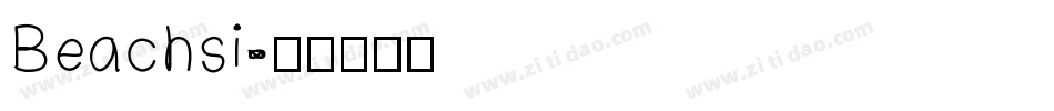 Beachsi字体转换