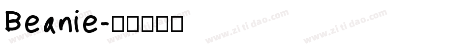 Beanie字体转换