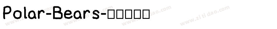 Polar-Bears字体转换