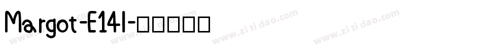 Margot-E14l字体转换