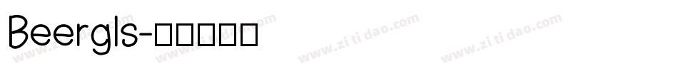 Beergls字体转换