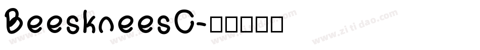 BeeskneesC字体转换