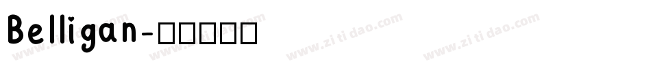 Belligan字体转换