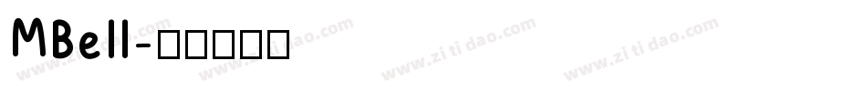 MBell字体转换
