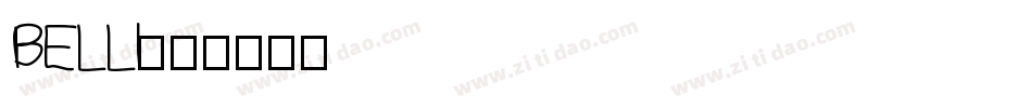 BELLI字体转换