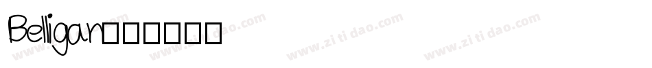 Belligan字体转换