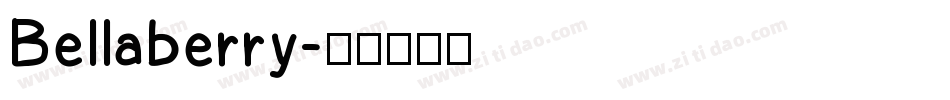 Bellaberry字体转换