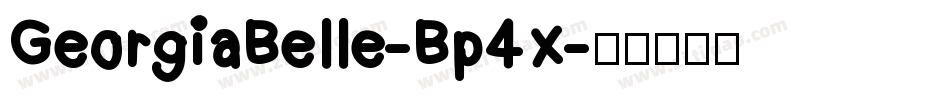 GeorgiaBelle-Bp4x字体转换