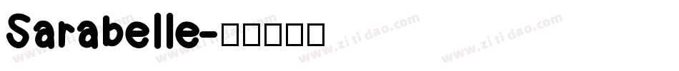 Sarabelle字体转换