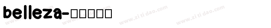 belleza字体转换