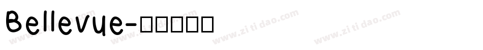 Bellevue字体转换