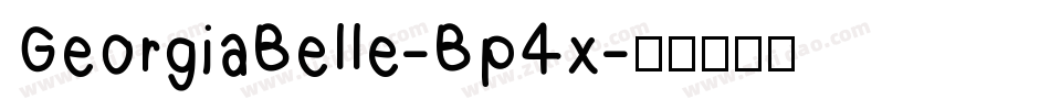 GeorgiaBelle-Bp4x字体转换