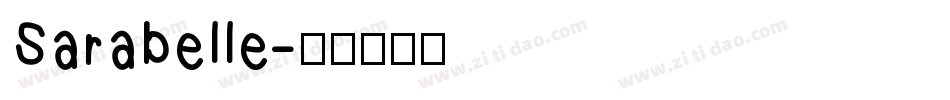 Sarabelle字体转换