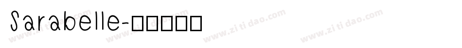 Sarabelle字体转换