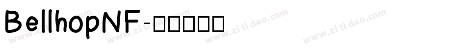 BellhopNF字体转换