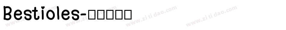 Bestioles字体转换