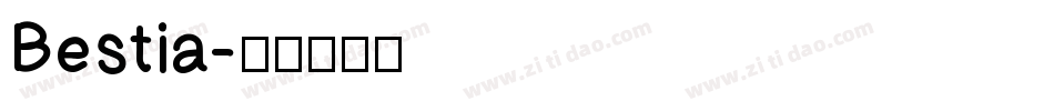 Bestia字体转换