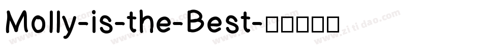 Molly-is-the-Best字体转换