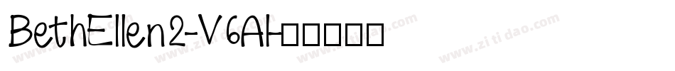 BethEllen2-V6Al字体转换