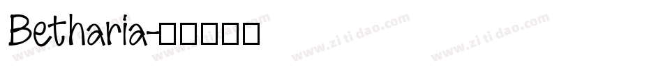 Betharia字体转换