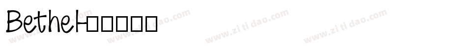 Bethel字体转换