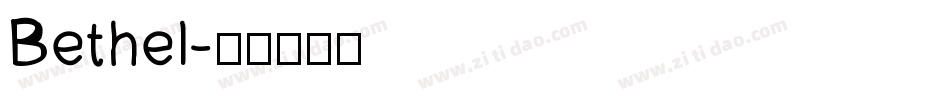 Bethel字体转换