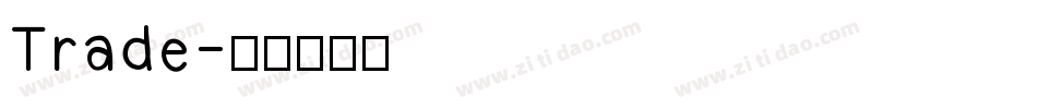 Trade字体转换
