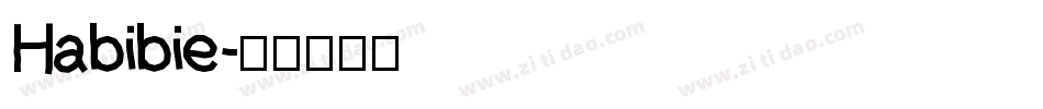 Habibie字体转换
