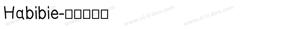 Habibie字体转换