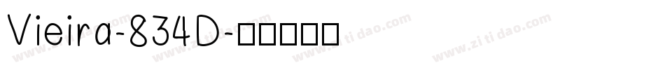 Vieira-834D字体转换