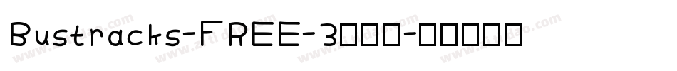 Bustracks-FREE-3生成器字体转换