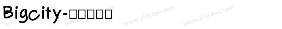 Bigcity字体转换