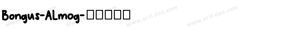 Bongus-ALm0g字体转换