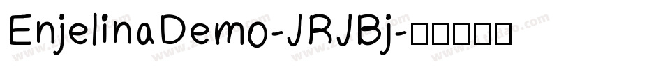 EnjelinaDemo-JRJBj字体转换
