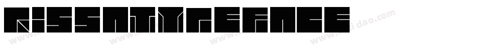 RissaTypeface字体转换