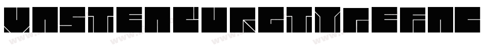 VastenburgTypeface字体转换