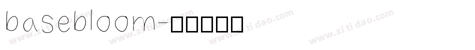 basebloom字体转换