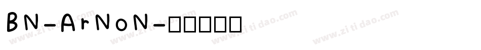 BN-ArNoN字体转换