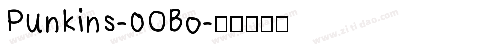 Punkins-0OBo字体转换