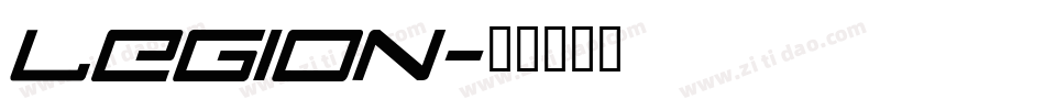LEGION字体转换